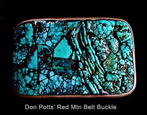 Don Pott's Red Mtn Belt Buckle
