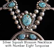 Silver Squash Blossom Necklace